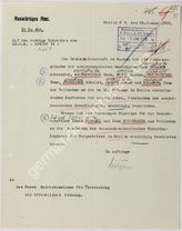 Дело 34. Досье [Рейхскомиссара по надзору за общественным порядком]* «Русско-финско-норвежская профсоюзная конференция в Копенгагене 18 февраля 1928 г.»